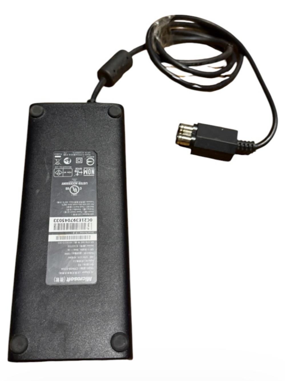 Power Supply Adapter ~Genuine~Microsoft ~ Xbox 360 S (Slim) Console ~130W~Works